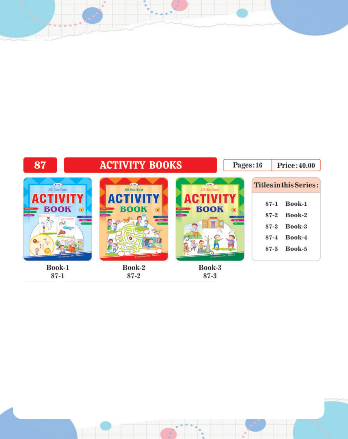 Activity Books