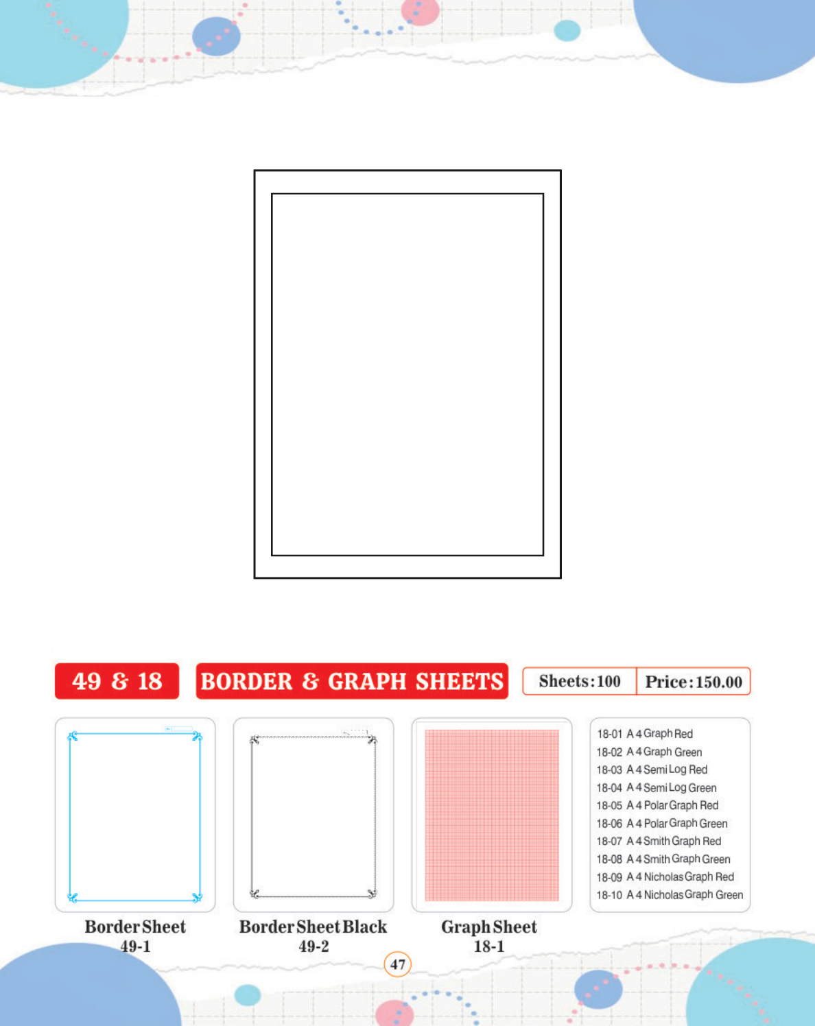 Border & Graph Sheets