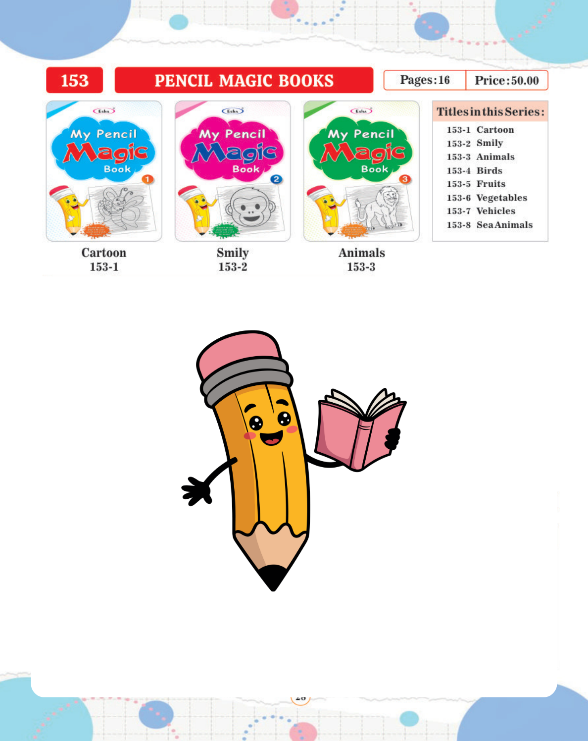 Pencil Magic Books